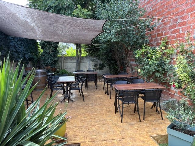 Terrasse au jardin du Petit Vatel
